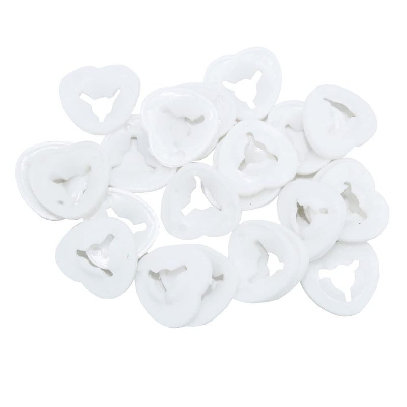 ARTCXC 30Pcs 24mm Large Black Solid Plastic Safety Eyes Craft Eyes with Washers for Doll, Puppet, Plush Animal DIY Making Supplies - Image 5